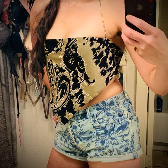 Forever 21 Rhinestone Top 💎 - Picture 1 of 5